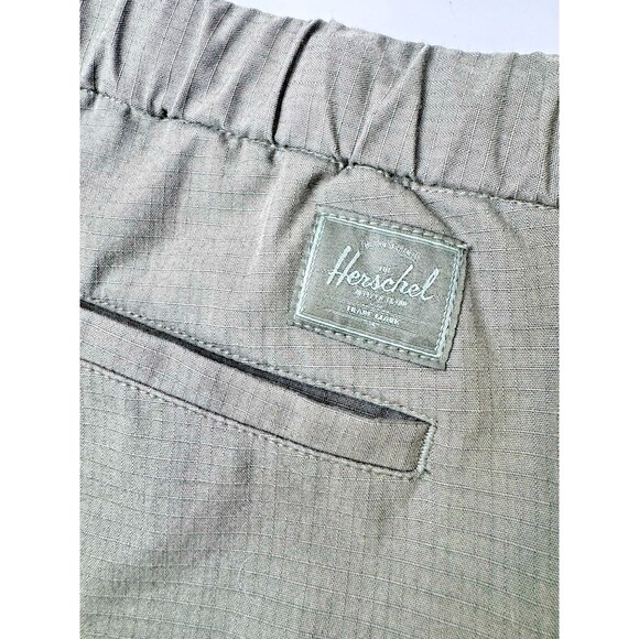 Herschel Supply Co Mens Medium Army Green Ripstop Utility Pants 60/40 Outdoor - Picture 6 of 15